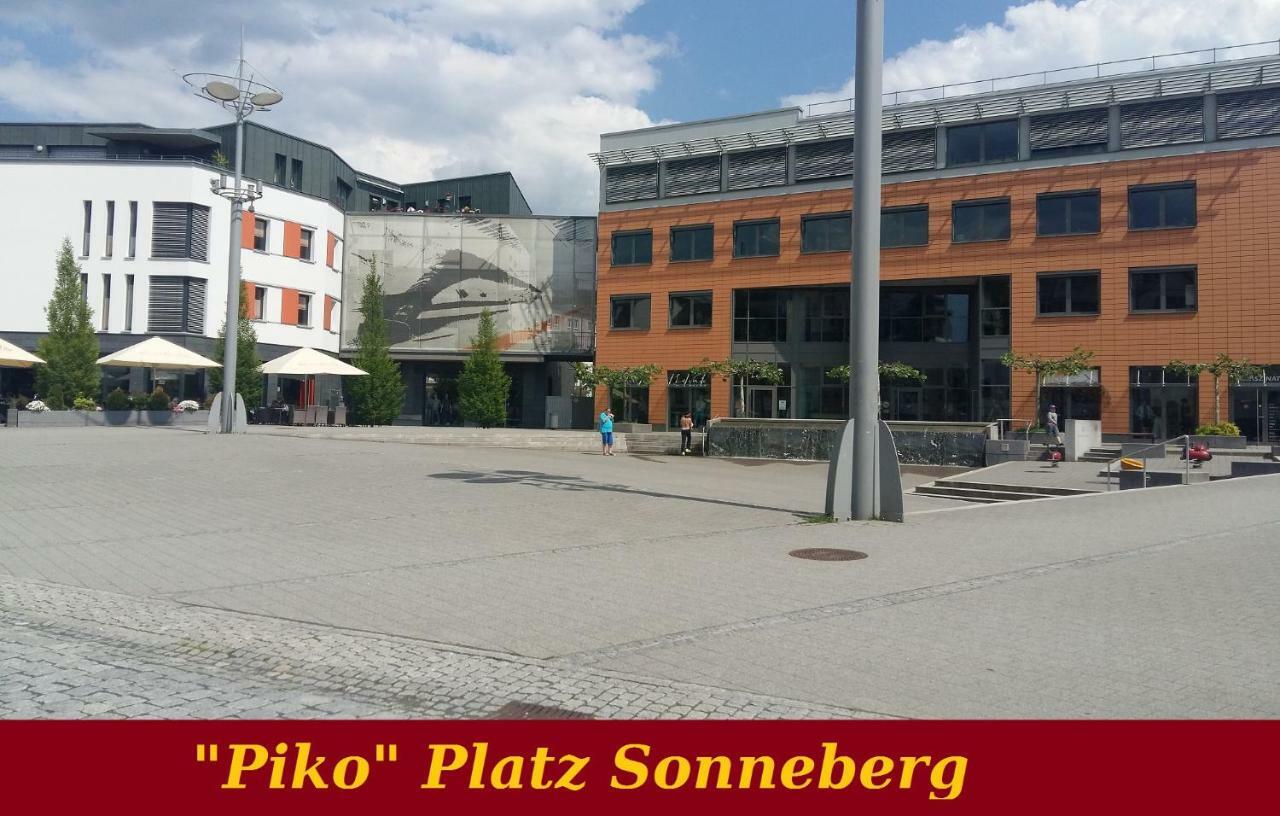 Pension Am Piko-Platz Sonneberg Exterior foto