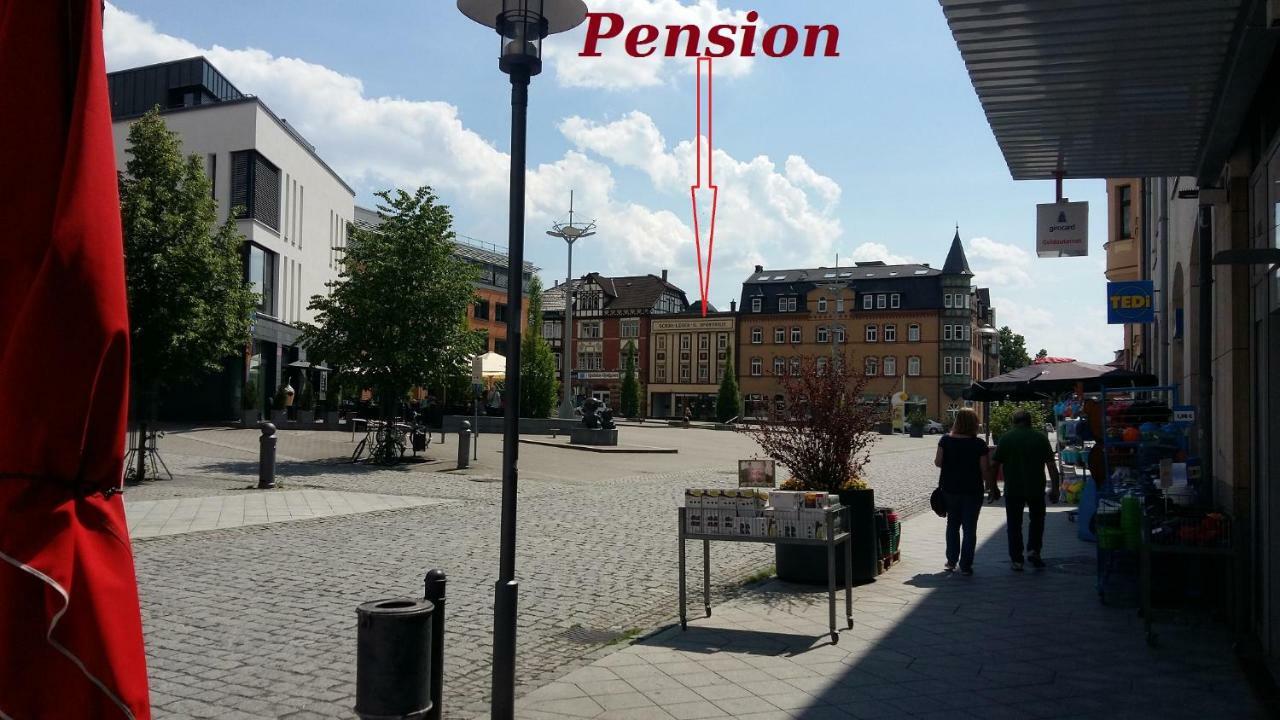 Pension Am Piko-Platz Sonneberg Exterior foto
